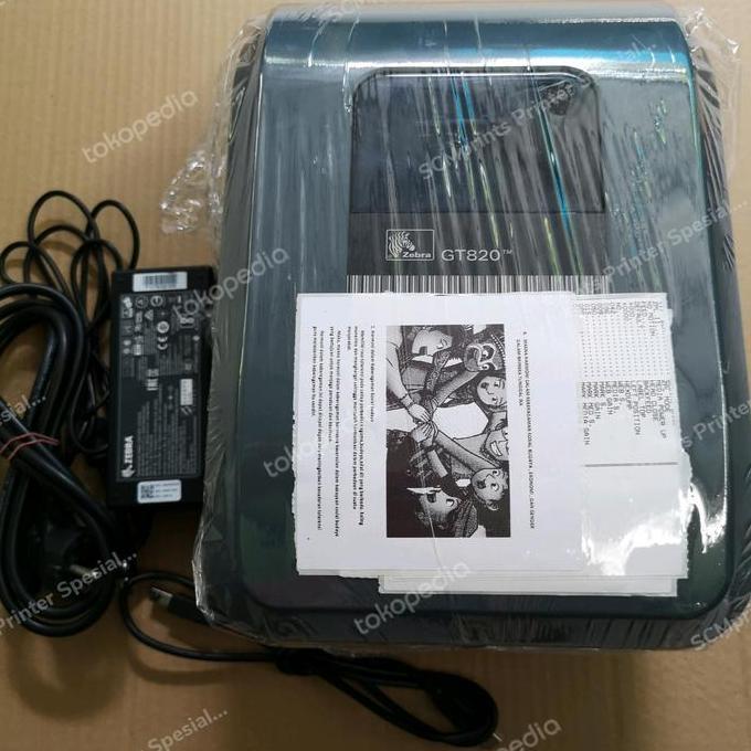 Printer Barcode Label Zebra GT820 Direct Thermal Barcode Printer Label
