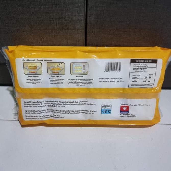 Edo Mini Pau Isi Ayam Kecap Makanan Penunda Lapar Isi 8 Pcs 200 Gr