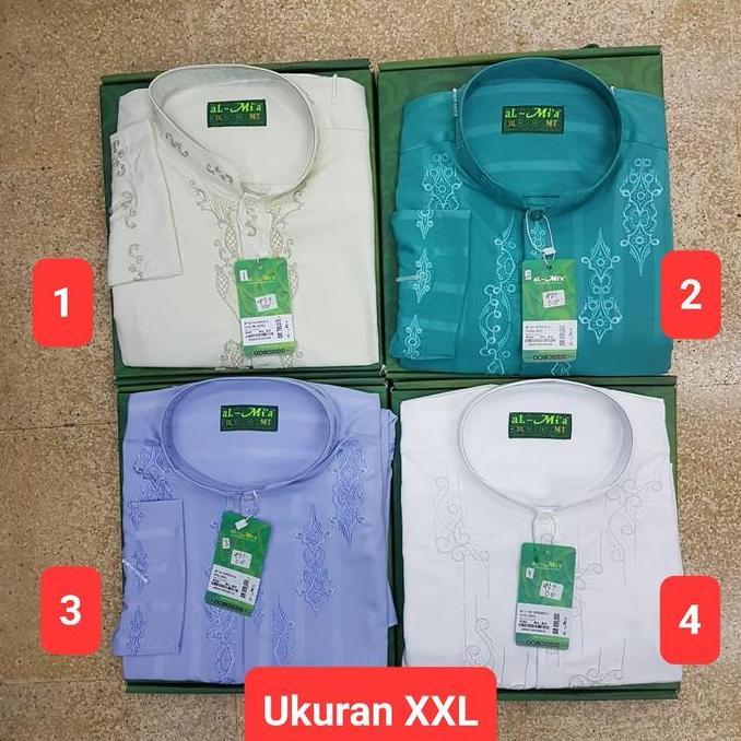koko al Mia lengan panjang original Al-mia ukuran XXL Terlaris