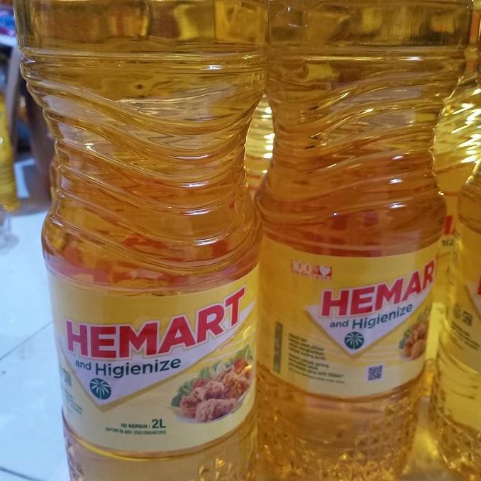minyak goreng hemart 2 liter botol