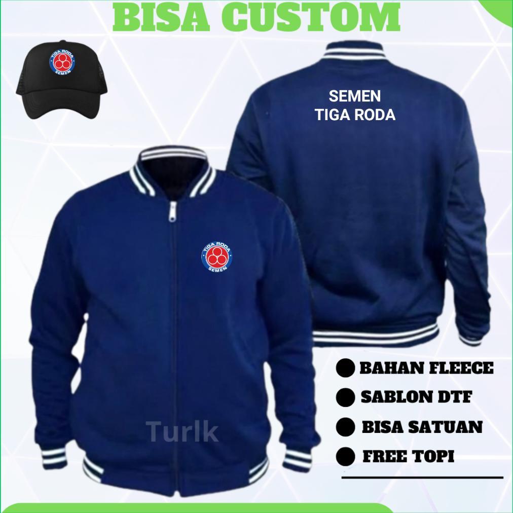 Jaket Semen Tiga Roda Jaket Varsity Semen Tiga Roda Custom