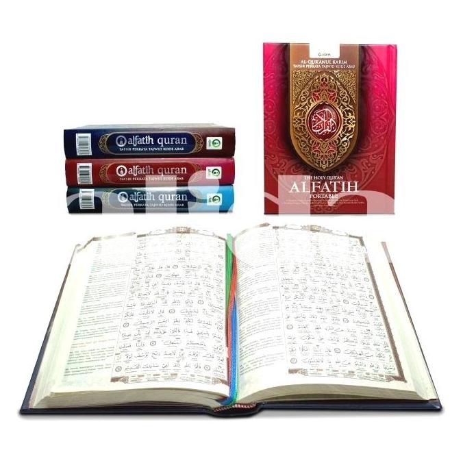 [Uk B6 A5 A4] Al-Quran Alfatih Terjemah Perkata Alquran Tajwid Terjemahan Per kata Al Fatih
