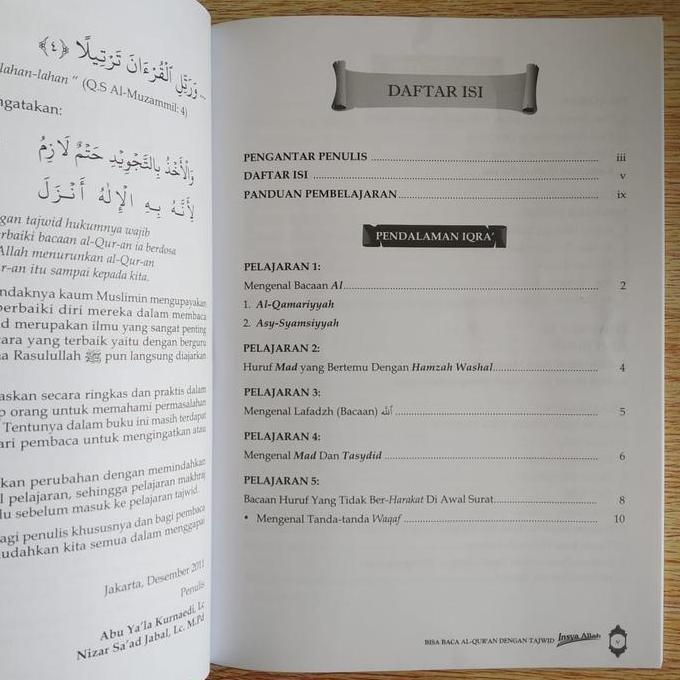 Buku Ilmu Tajwid Praktis Metode Asy-Syafi'i Asy Syafii