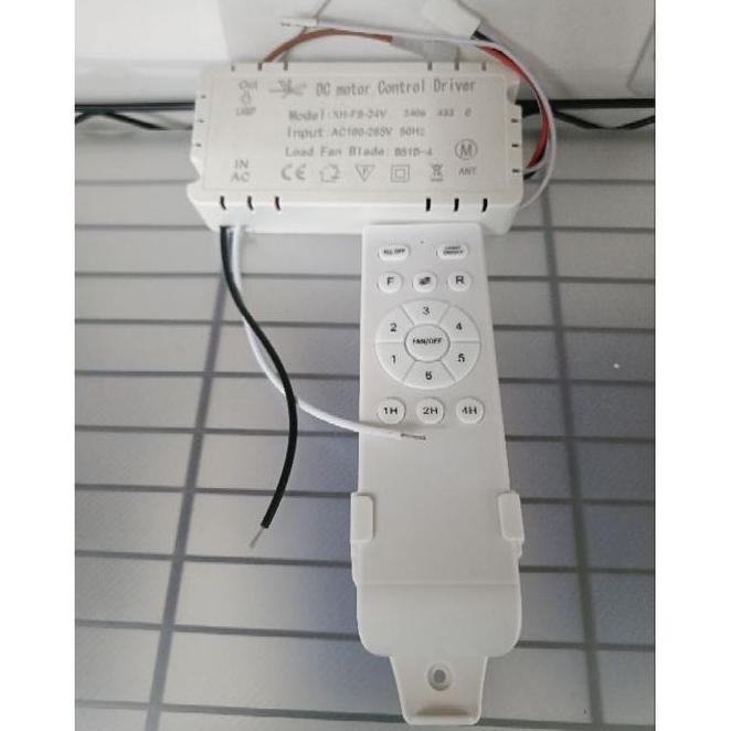 Dc Motor Control Driver  Dan Remote Control Untuk Kipas Xh-Fs-24V Dc