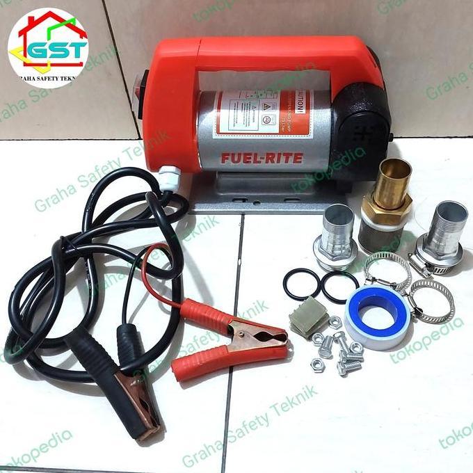 FUELRITE pompa solar dc 12v model tabung fuel rite