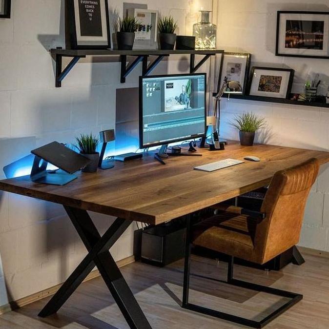 Terlaris Meja Kerja - Meja Kantor - Meja Gaming 180X80Cm