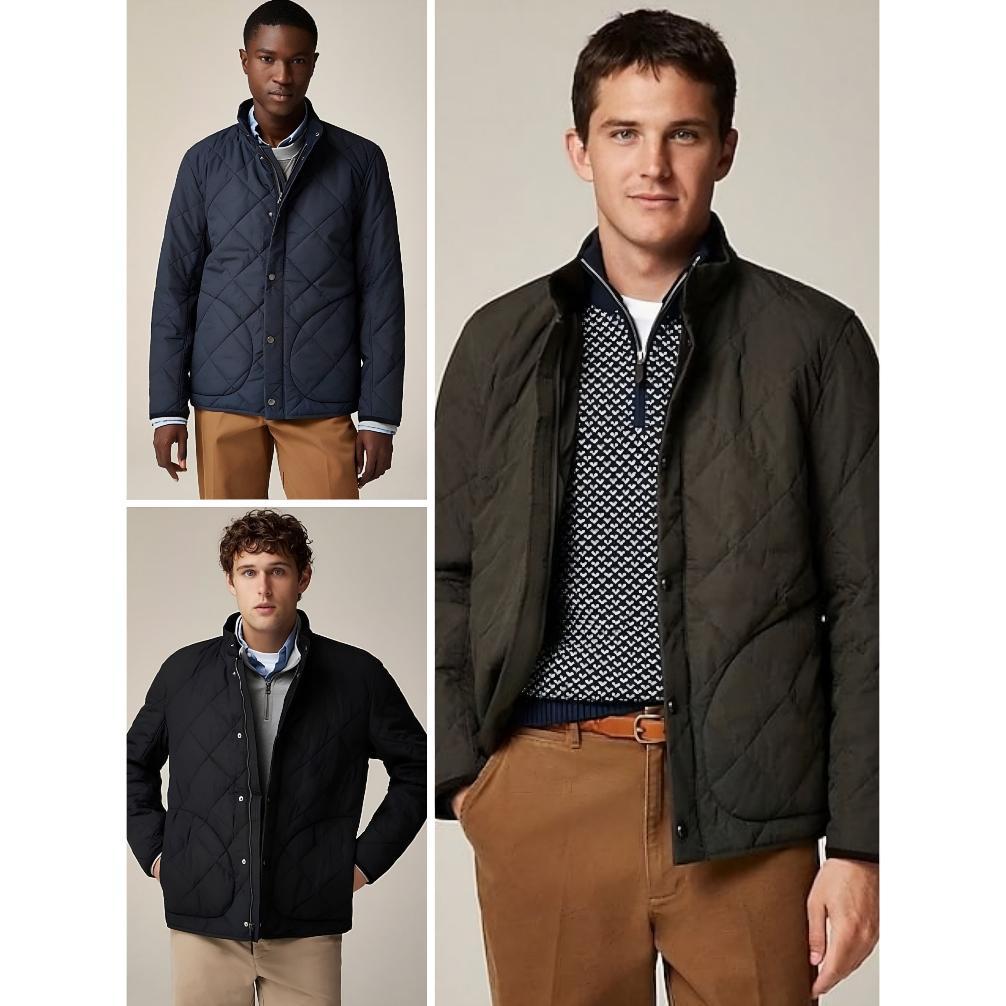 Jacket J.Crew Sussex Quilted Jacket With PrimaLoft Jackets