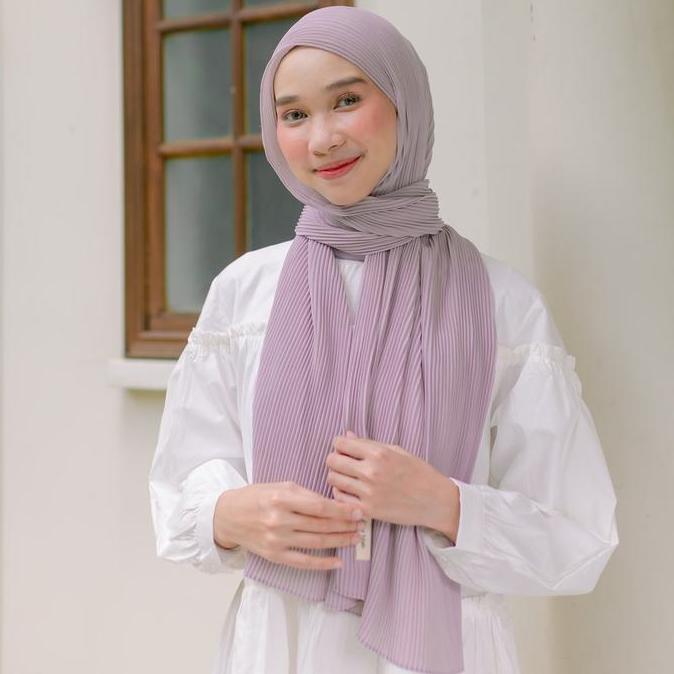 Lozy Hijab - Ayra Pleats Shawl (Pashmina Plisket) Kerudung Pashmina Panjang Muslim