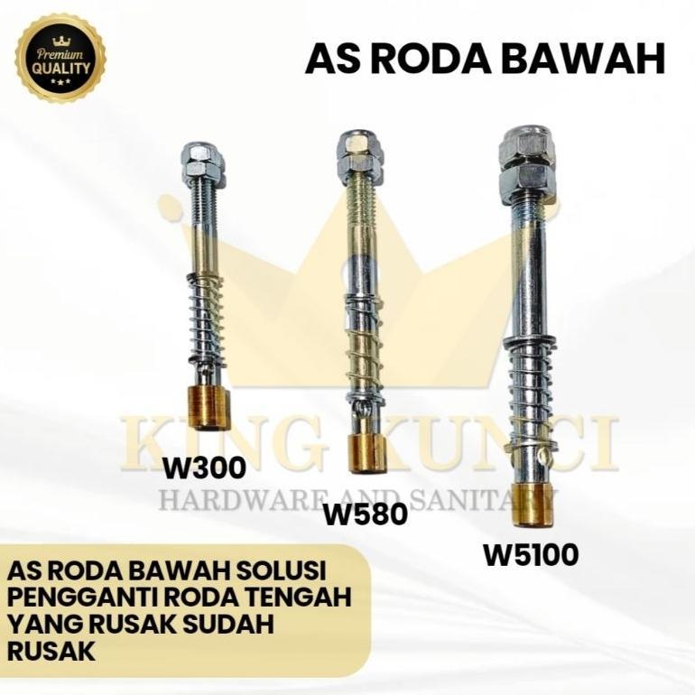 As roda bawah pintu dorong roda kuningan sleding tikung pintu lipat