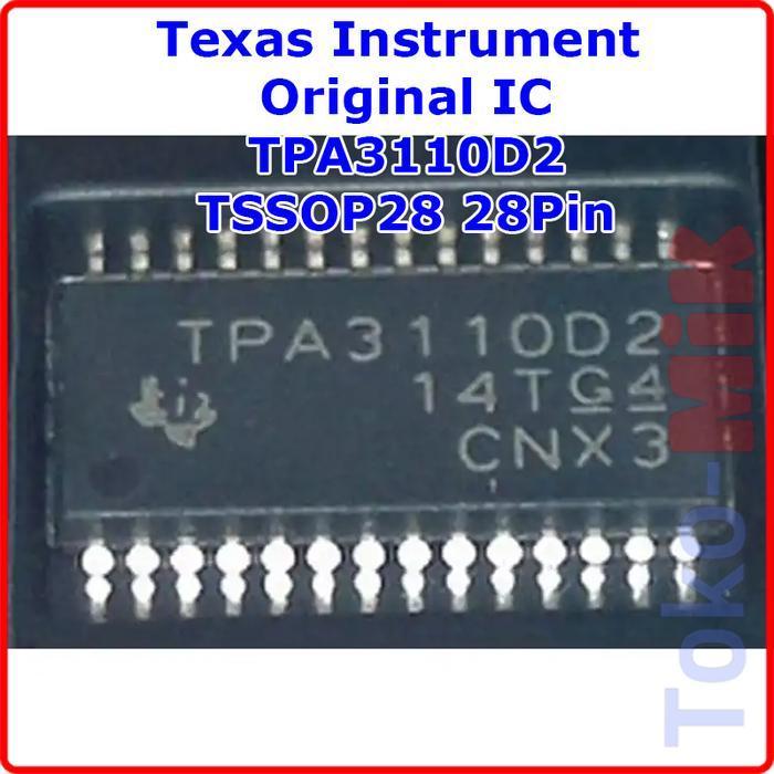 IC TPA3110 TPA3110D2 TPA3110D2PWPR 30W 2x15W Stereo Mono Power Amplifier Class-D Audio Amplifier