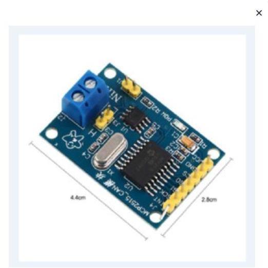 MCP2515 CAN Bus Module TJA1050 Receiver SPI Module For Arduino AK37