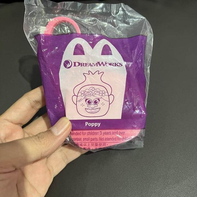 McDonald's Happy Meal Toy Dreamworks Troll Poppy McD