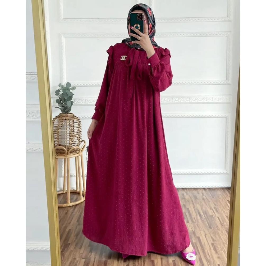 BAITUNA GAMIS URAGIRI DOTY CRINCKLE ORIGINAL100% HIGH QUALITY100%