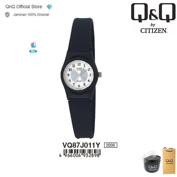 Q&Q QnQ QQ Original Jam Tangan Wanita Analog - VQ87 VQ87J Superior  Water Resist Jam Tangan