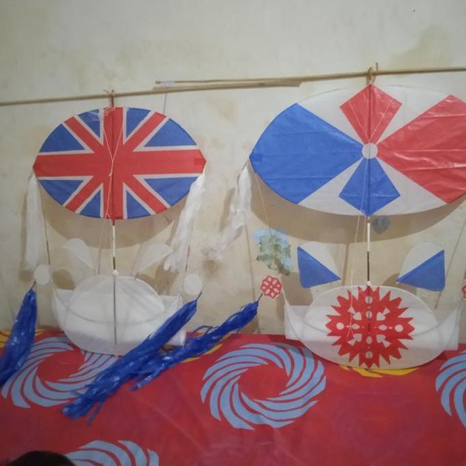 New- layangan koang kalung buntut 5 meter free cap+gebang plus stel