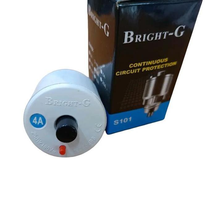 SEKRING OTOMATIS 2A-4A 220V 900Watt Countinious Circuit Protection Bright G HEMAT