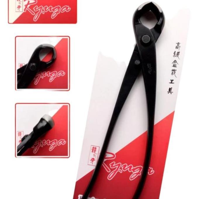 Ryuga Rc-08 Catok Cembung Carbon 210 Mm Original Alat Bonsai Berkebun