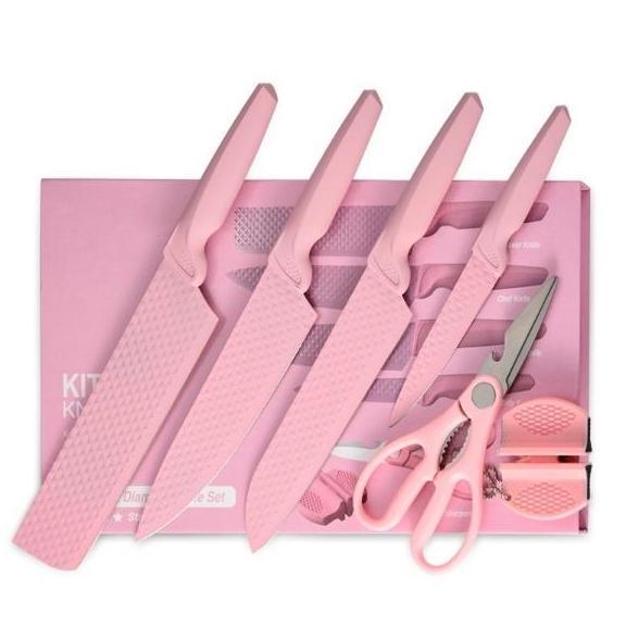 Diamond Knives Set Pisau Berlian Cookware Pisau Dapur