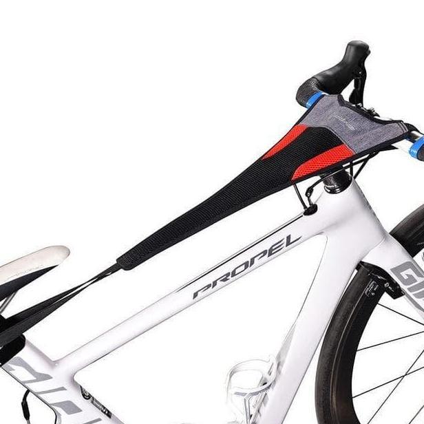 Sweatband Anti Keringat Sepeda Zwift Trainer Indoor Sweat Net Protecto