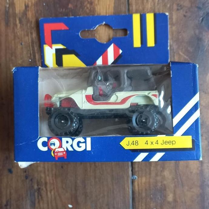 CORGI JEEP CJ-6 4x4 44 J.48 HARDTOP RARE 1:64