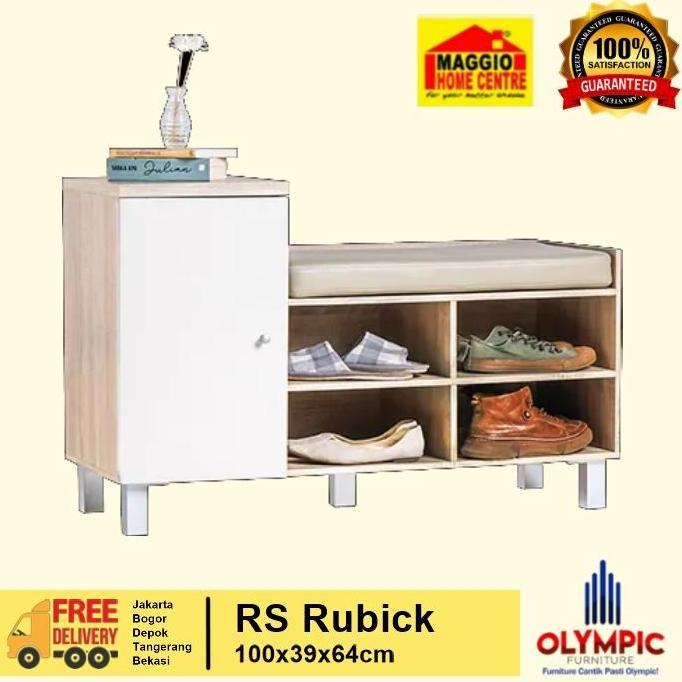 Rak Sepatu Olympic - Lemari Sepatu Cafe - Rs Rubik - Olympic