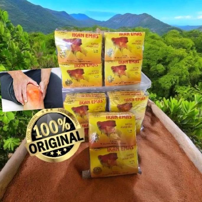 nuifarm - jamu ikan emas 5 pack 1 kapsul suplemen ikan