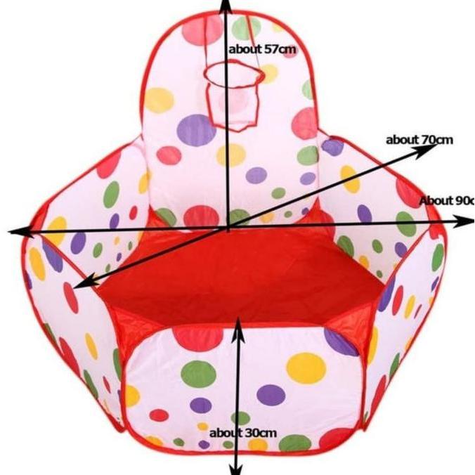 New- Kolam Mandi Bola - Bak Mandi Bola Untuk Anak Murah Awet Aman