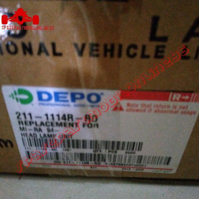 Head Lamp Lampu Depan Daihatsu Ceria 2001 2002 2003 DEPO Original