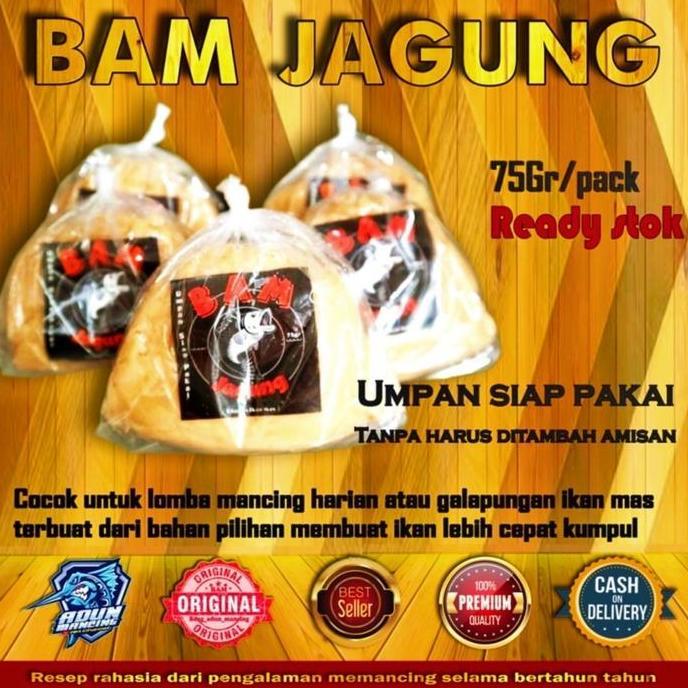 umpan bam jagung adun mancing