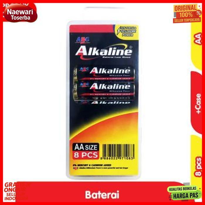 Baterai Abc Alkaline Aa / Aaa Isi 8 New Box