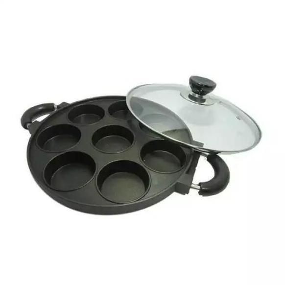 Cetakan kue 8 lubang / Cetakan Teflon Anti Lengket / Cetakan martabak mini / Pan Cetakan / Cetakan T
