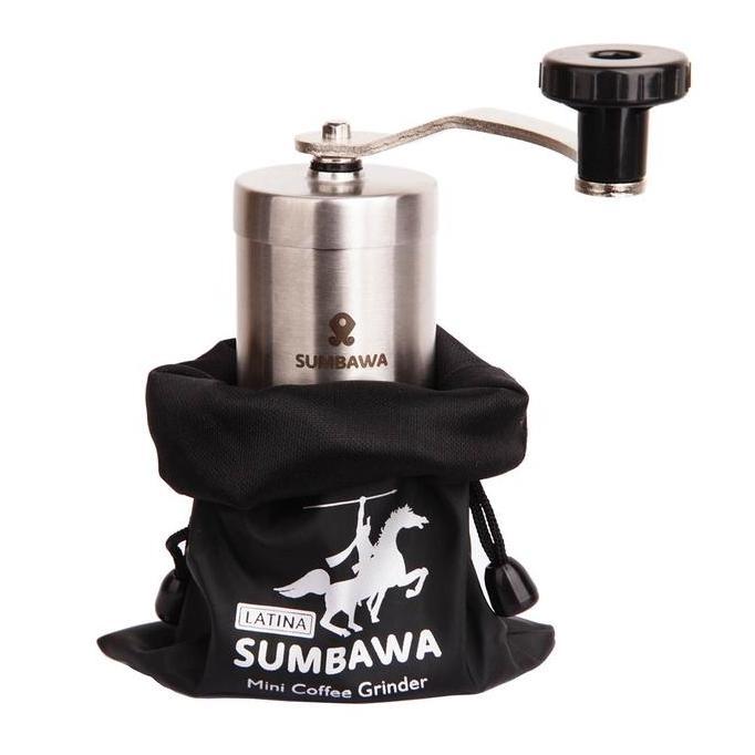 Latina Sumbawa ( Sumba Mini ) Handy Coffee Grinder Gilingan Kopi Manual Burrs Keramik