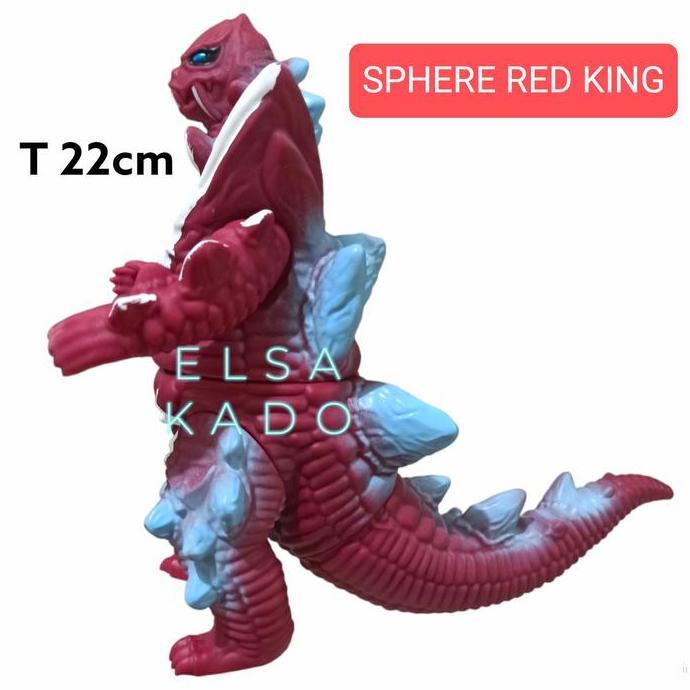 MAINAN MONSTER ULTRAMAN DECKER SPHERE RED KING ACTION FIGURE KAIJU