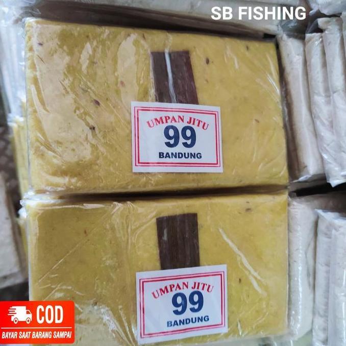 Umpan pancing jitu 99 kuning umpan dadakan simple untuk ikan mas