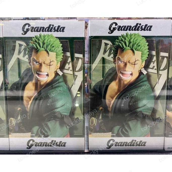 BANPRESTO Figur One Piece Grandista Roronoa Zoro MISB