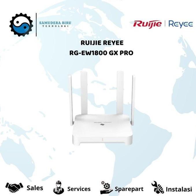 WIFI ROUTER RUIJIE REYEE RG-EW1800 GX PRO WiFi 6