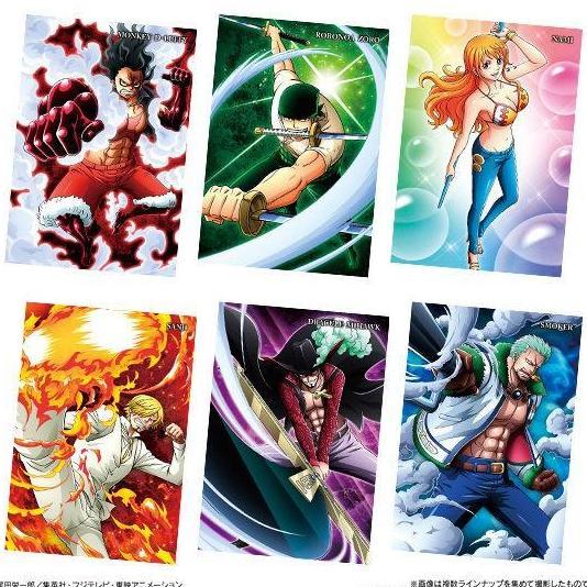 ONE PIECE -20th ANNIVERSARY- Cards [Luffy Zoro Nami Sanji Mihawk Smoker Croile Enel Rob Lucci Boa Ha