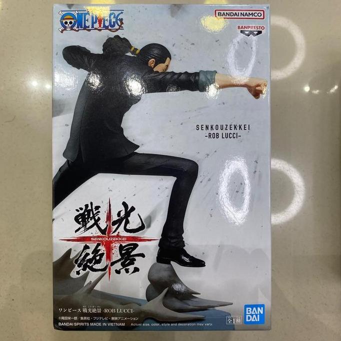 BANPRESTO One Piece Senkozekkei Rob Lucci Figure