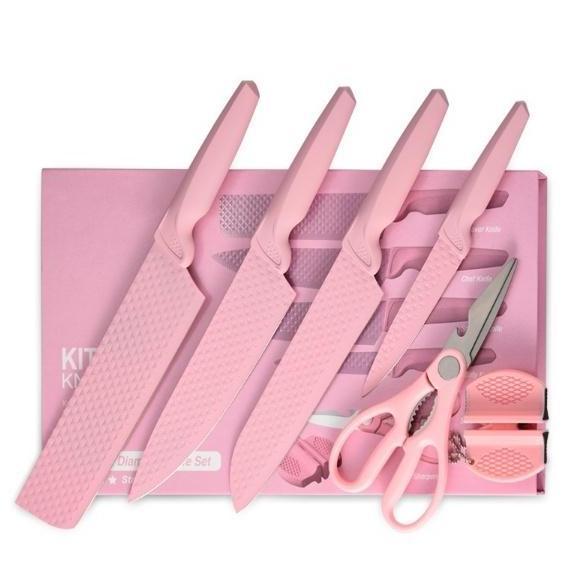 Diamond Knives Set Pisau Berlian Cookware Pisau Dapur