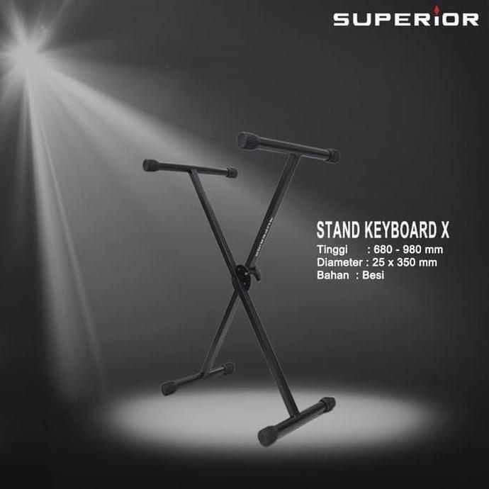 Superior Stand Keyboard Single X Promo Premium
