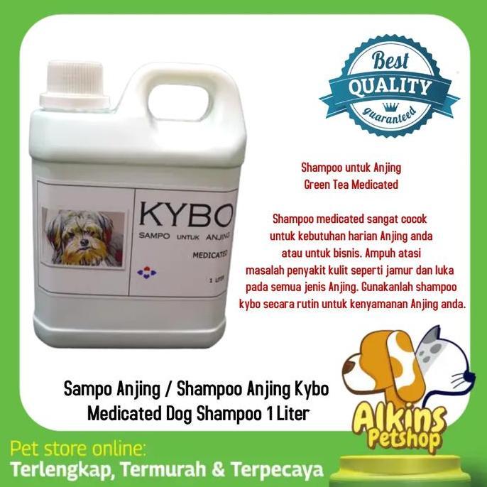 Sampo Anjing / Shampoo Anjing Kybo Medicated Dog Shampoo 1 Liter