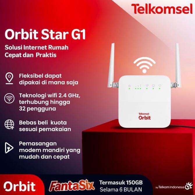 Modem Rumahan CCTV Star G1 Telkomsel Wifi 4G High Speed BIM