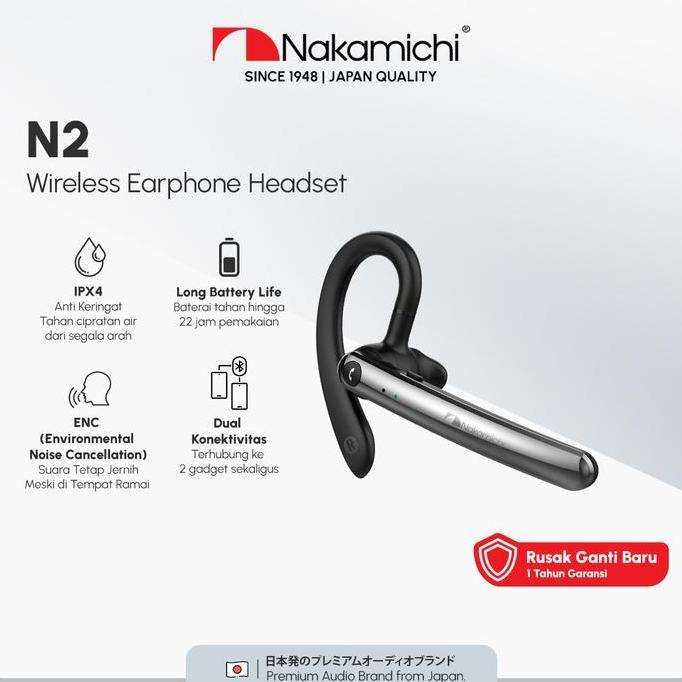 zalva_padigor  - Nakamichi N2 Mono Wireless Bluetooth Earphone HD Mic