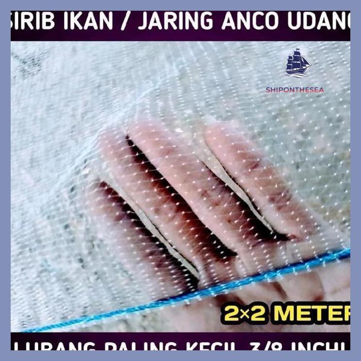 (PANCING) SIRIB IKAN / HANCAU / JARING ANCO UDANG LUNJAR TERI JARING TANGKUL IKAN UKURAN 22 METER SI