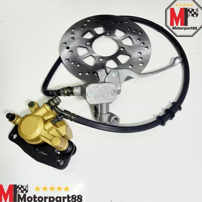 REM CAKRAM DEPAN ASSY KOMPLIT MASTER REM SET MIO SPORTY SOUL SMILE KNZ HARGA SPESIAL