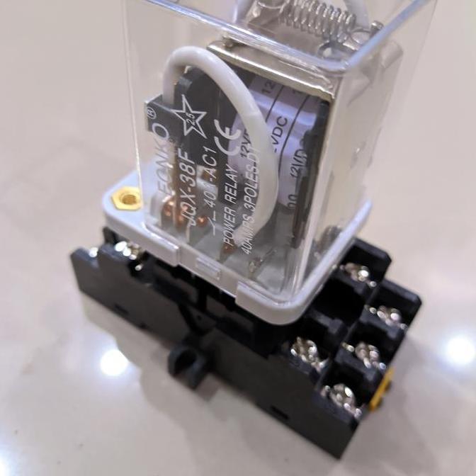 POWER RELAY JQX-38F JQX 38F 40A TERBAIK