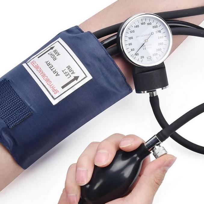 aridpratian - aneroid tensi manual + stetoskop sphygmomanometer pengukur tekanan darah