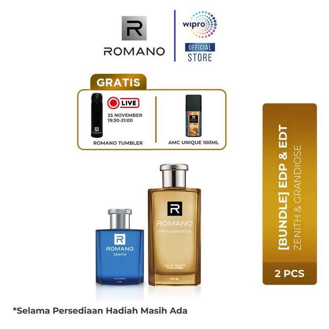 [Bundle] Romano Edt 100Ml & Romano Edp 50Ml