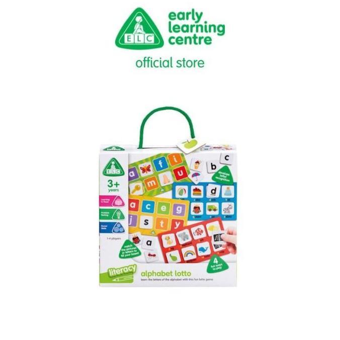 Elc Alphabet Lotto Flash Cards Toys - Mainan Edukasi Kartu Belajar Huruf Anak