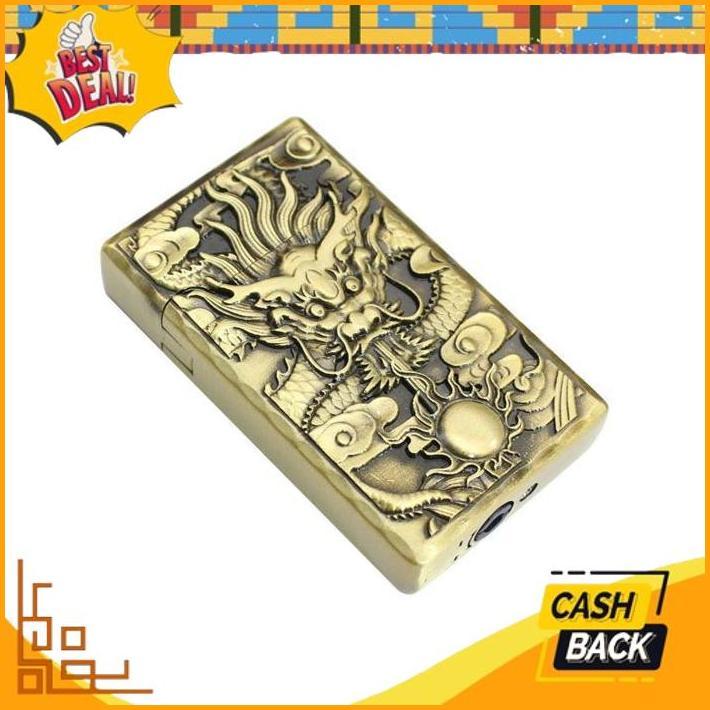 Terbaik Mancis Korek Api Bara Las 751 Motif Dragon Korek Gas Isi Ulang Murah Dr-02